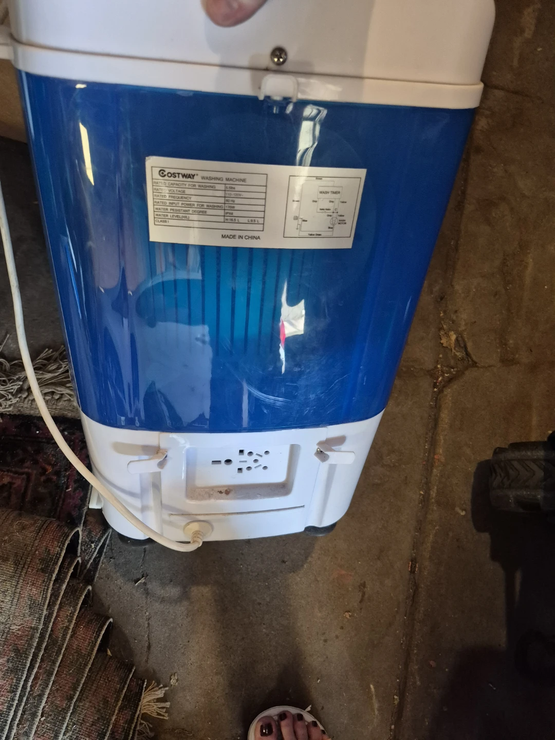 Costway Mini Washing Machine