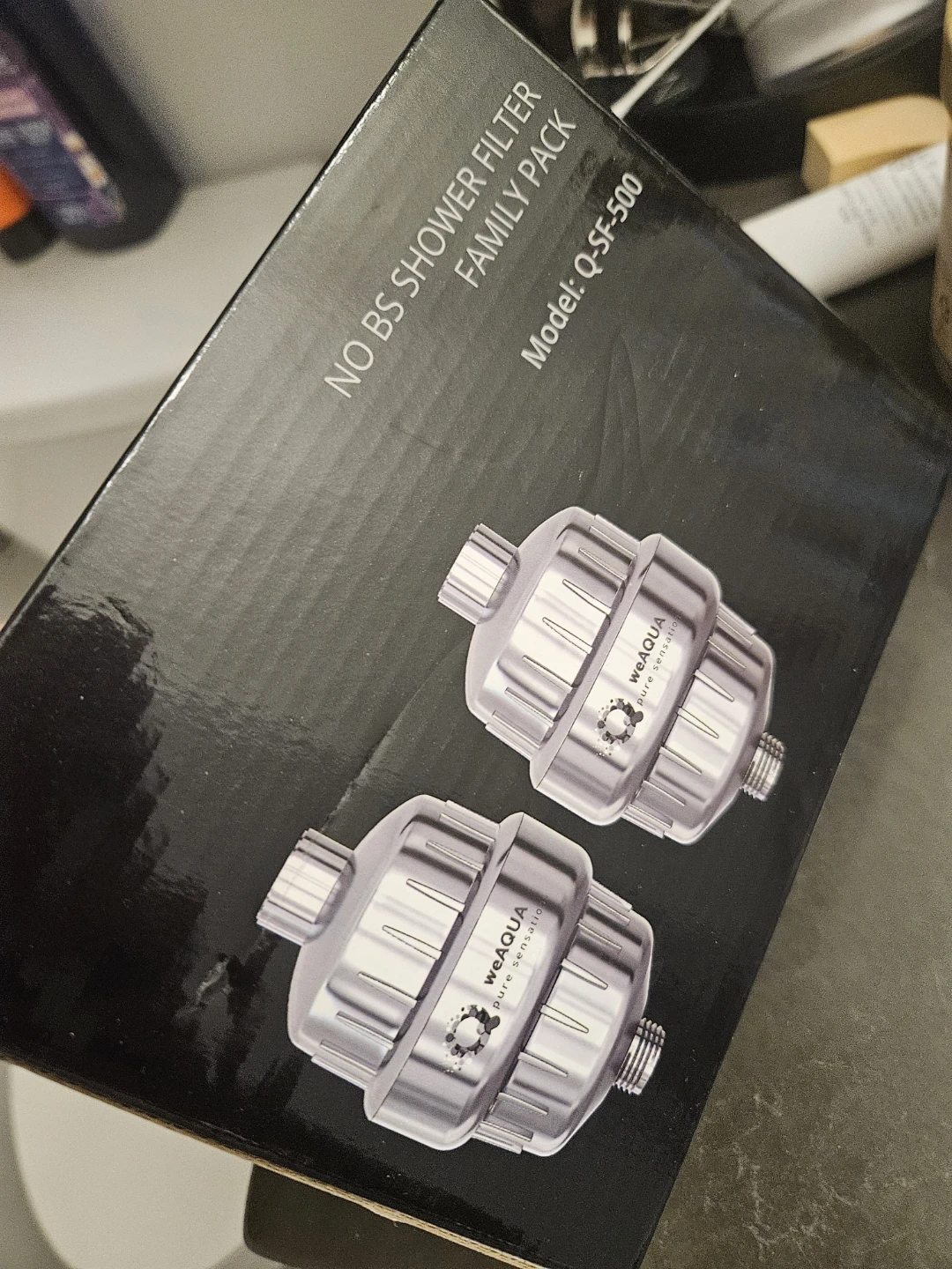 new shower mineral filter 1ea