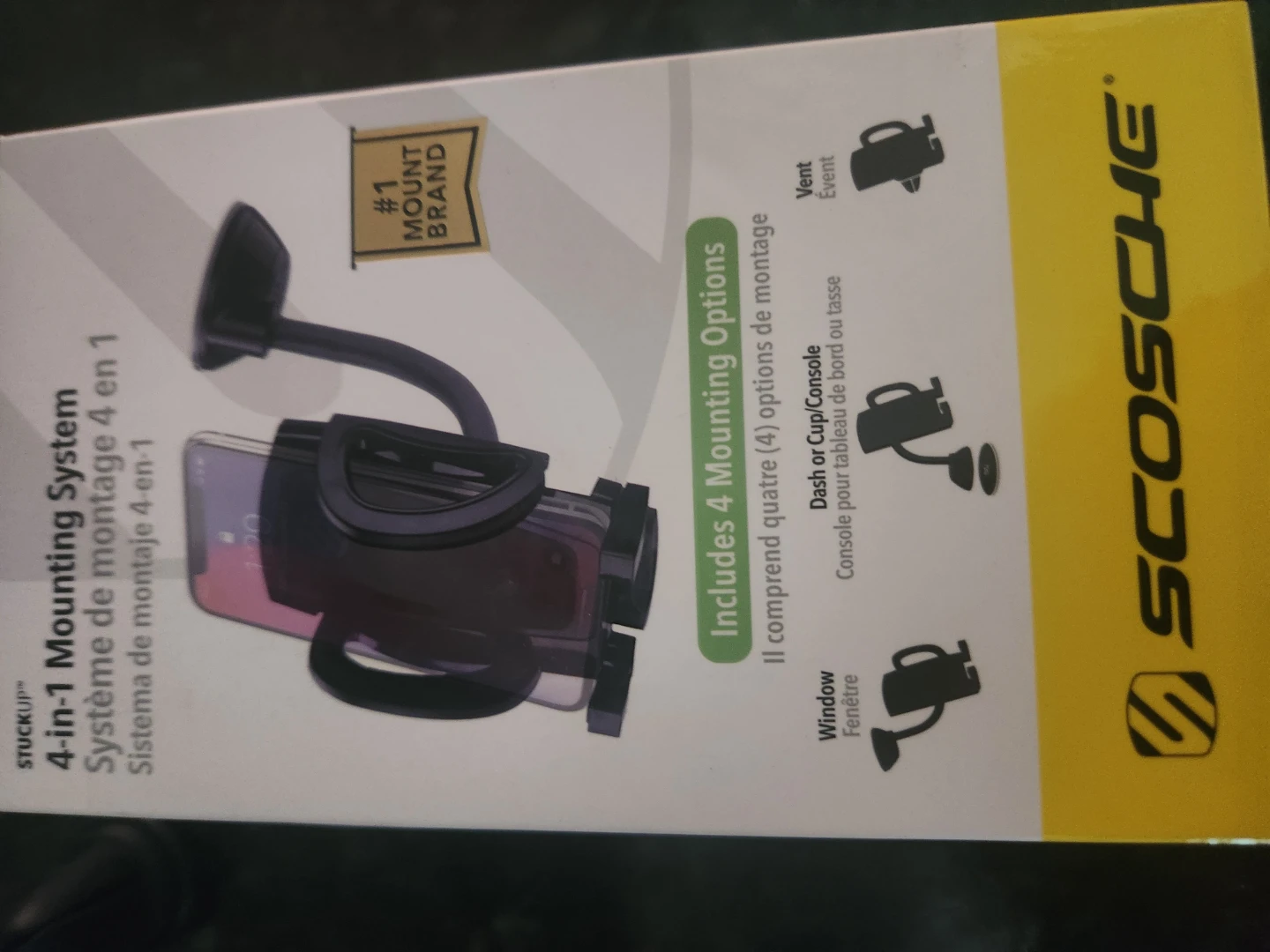 Scosche StuckUp 4-in-1 Mounting System