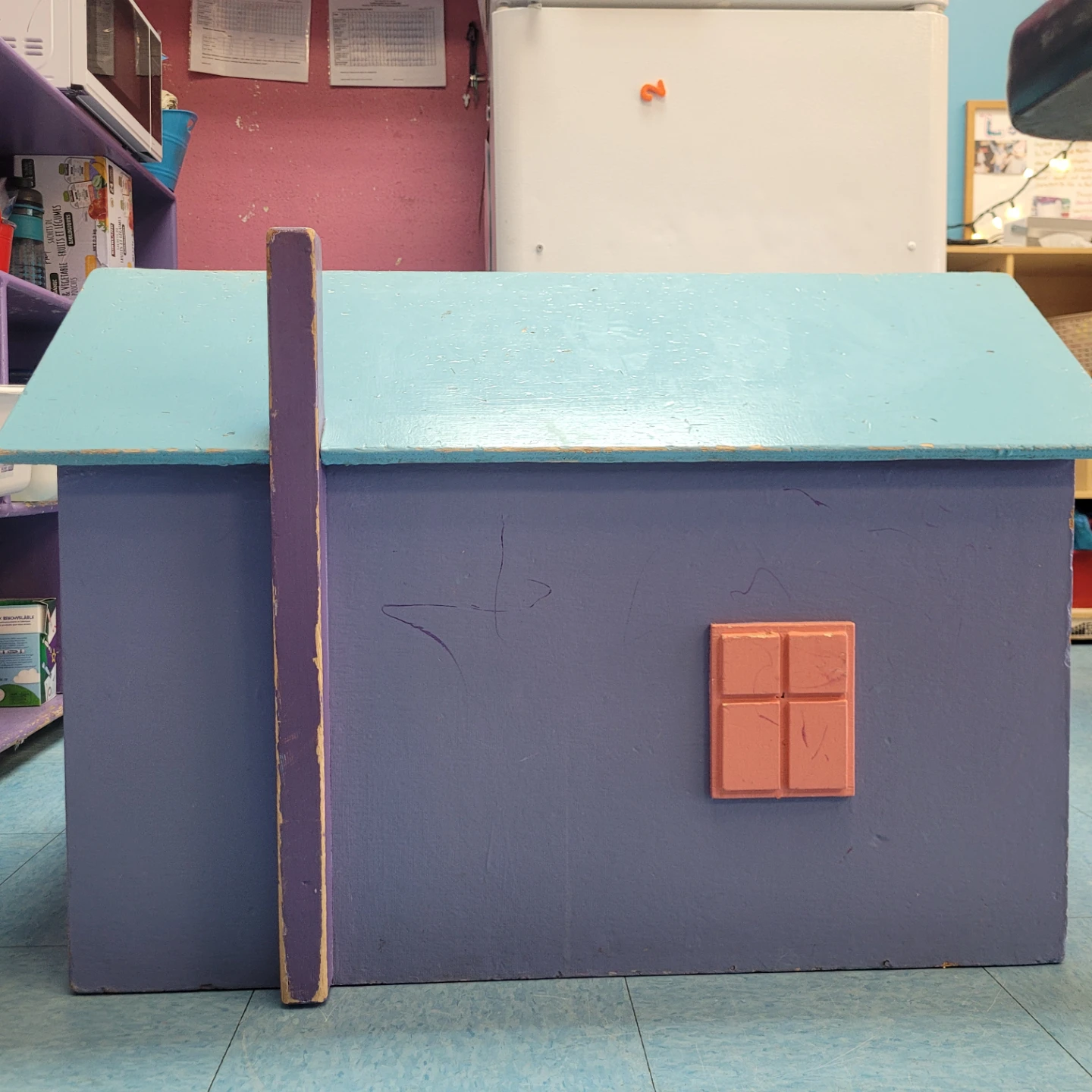 Wooden Dollhouse Storage Shelf - photo 3