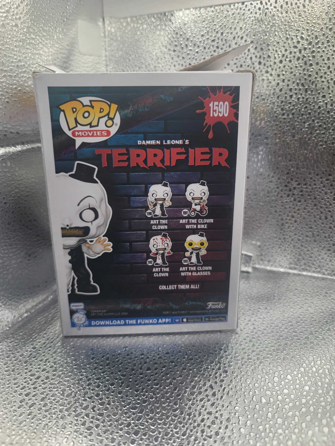 Funko Pop Movies Terrifier Art The Clown #1590 - photo 3