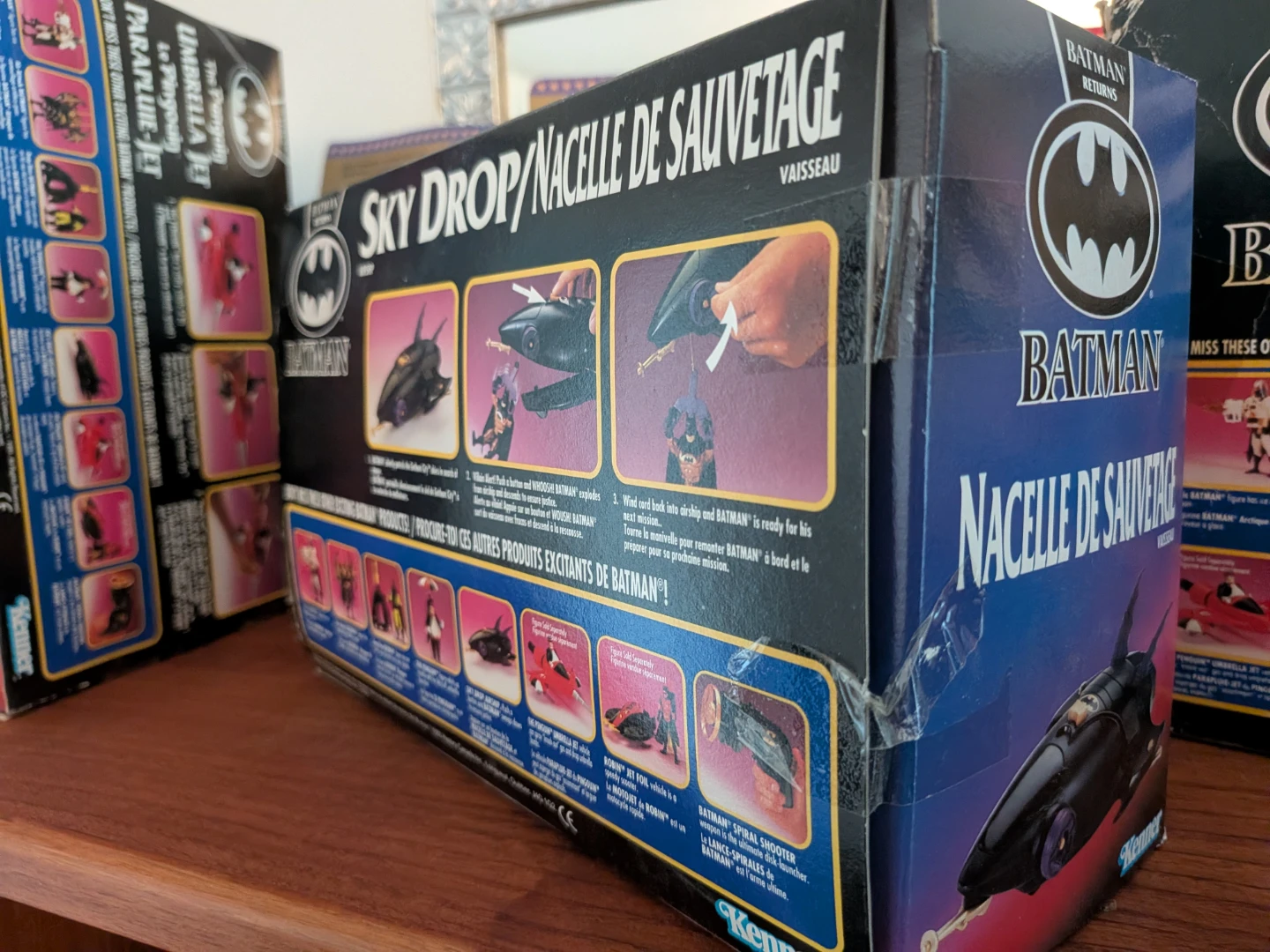 BNIB 1992 Batman Returns Sky Drop Airship - photo 2