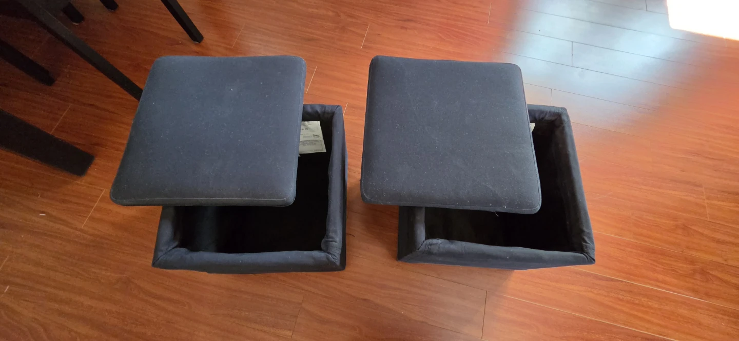 IKEA Storage Stools. - photo 2