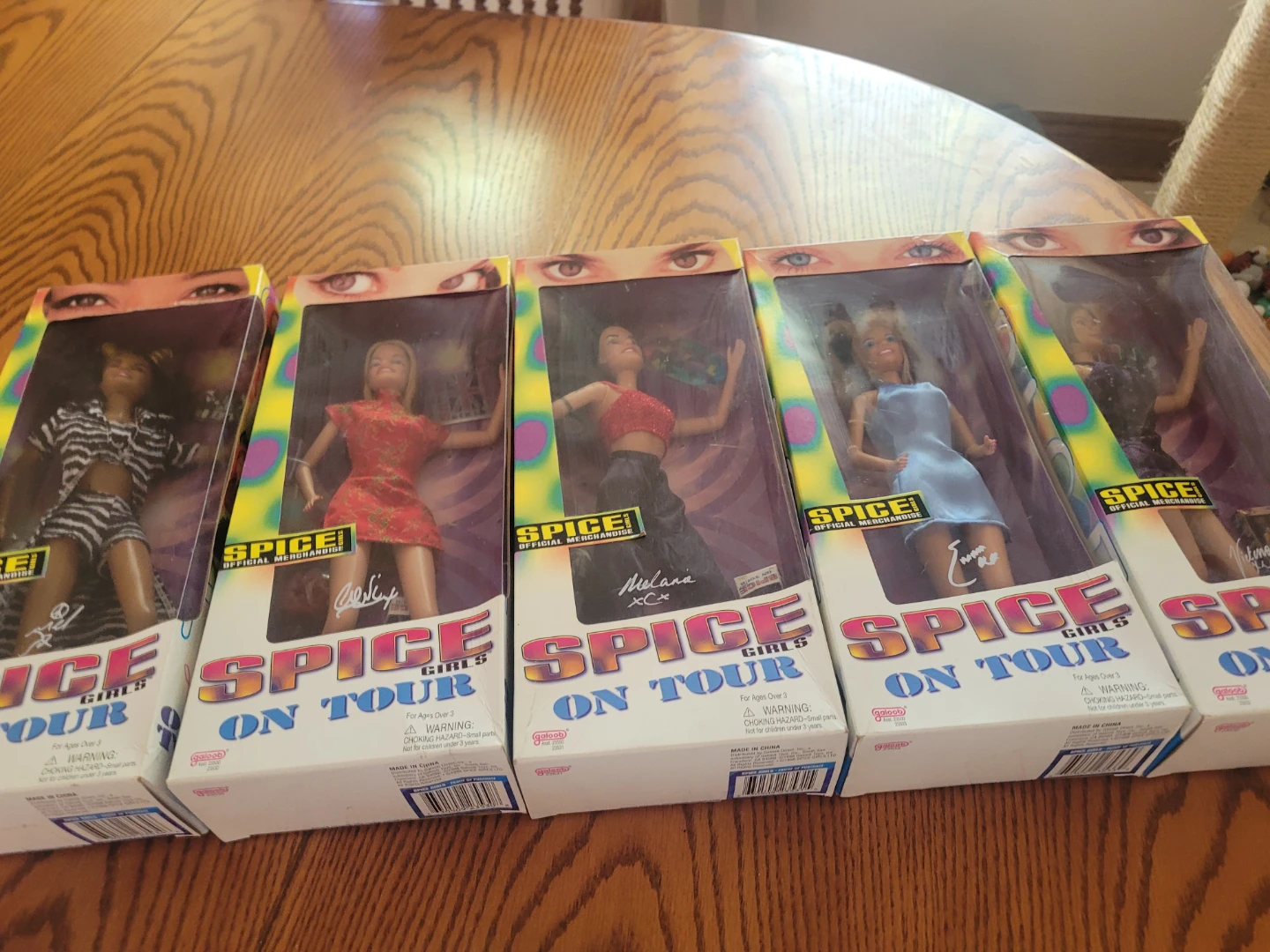 Spice Girls On Tour Dolls (Set of 5)