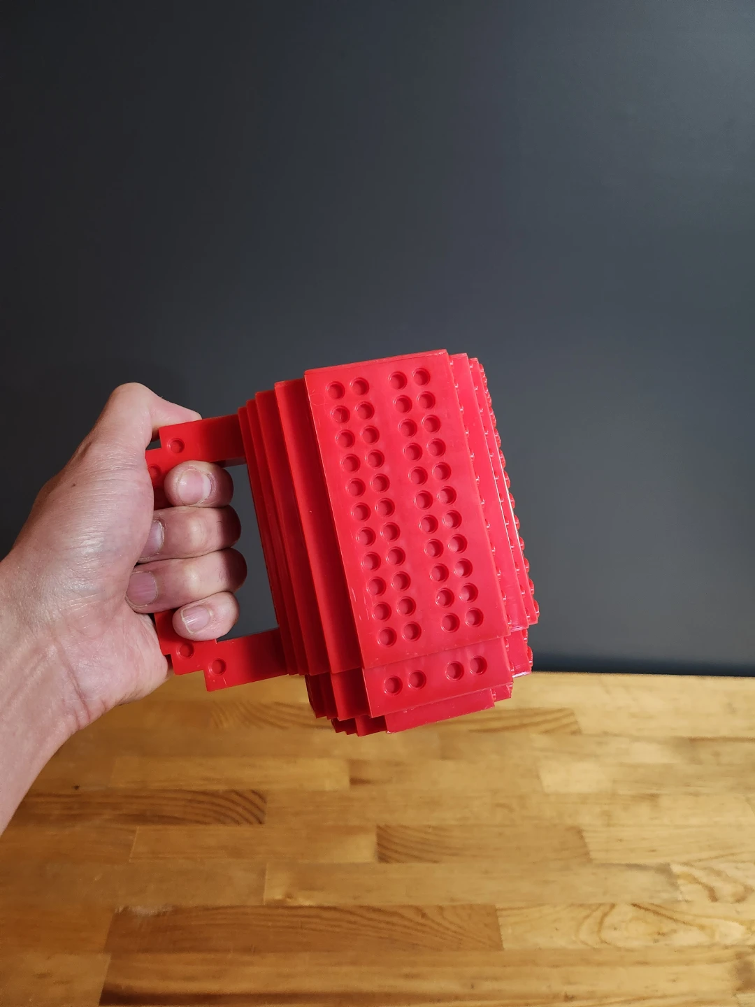 Lumsburry Build-On Brick Mug Red - photo 5