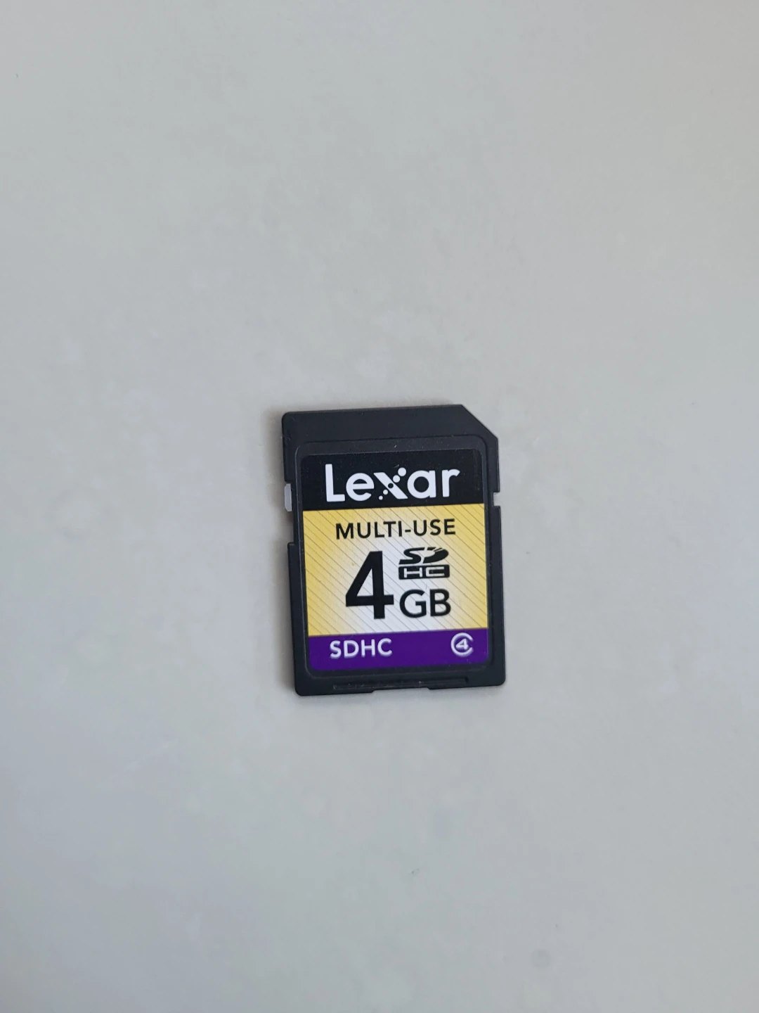 Lexar Multi-Use 4GB SDHC Memory Card