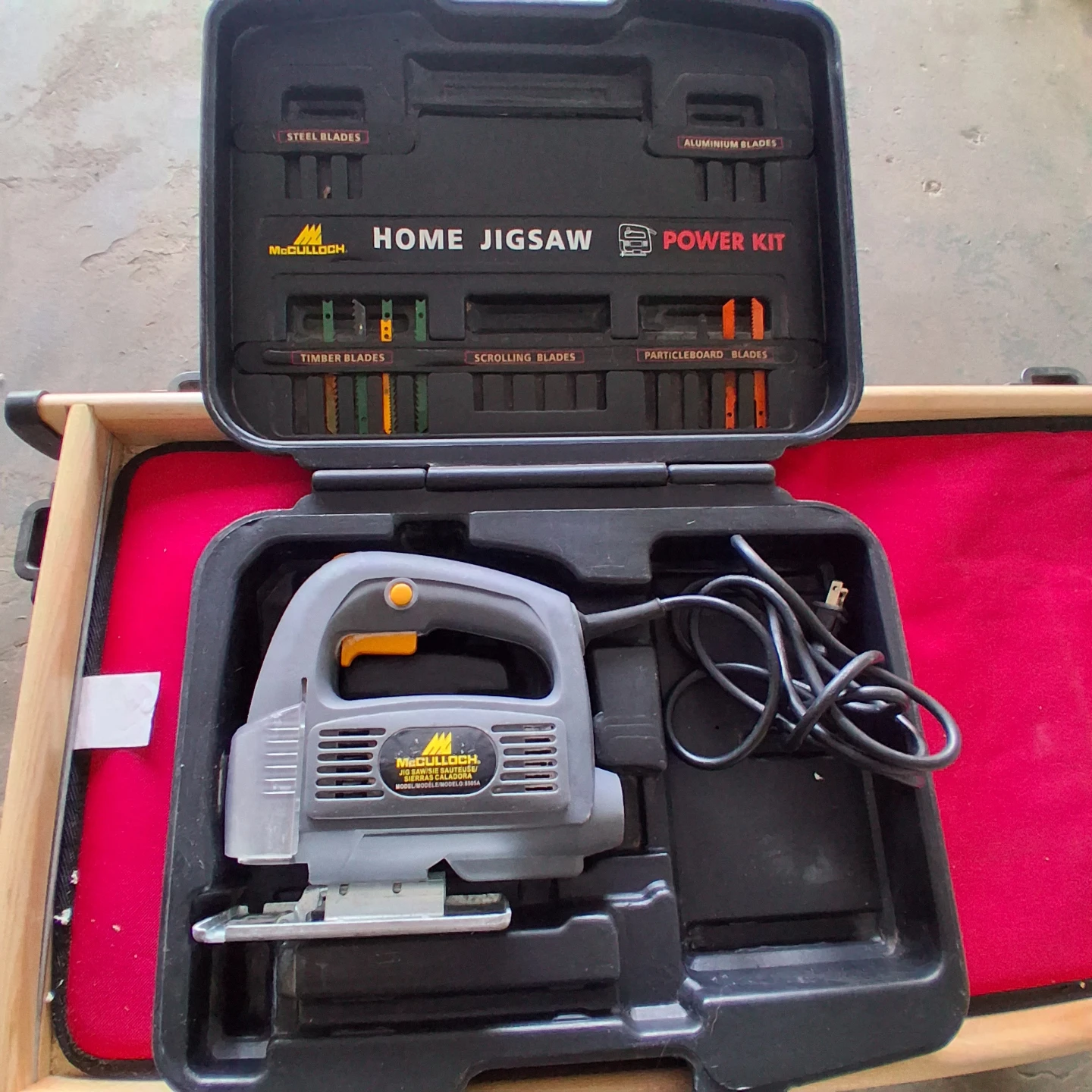 McCulloch Home Jigsaw Power Kit - photo 3