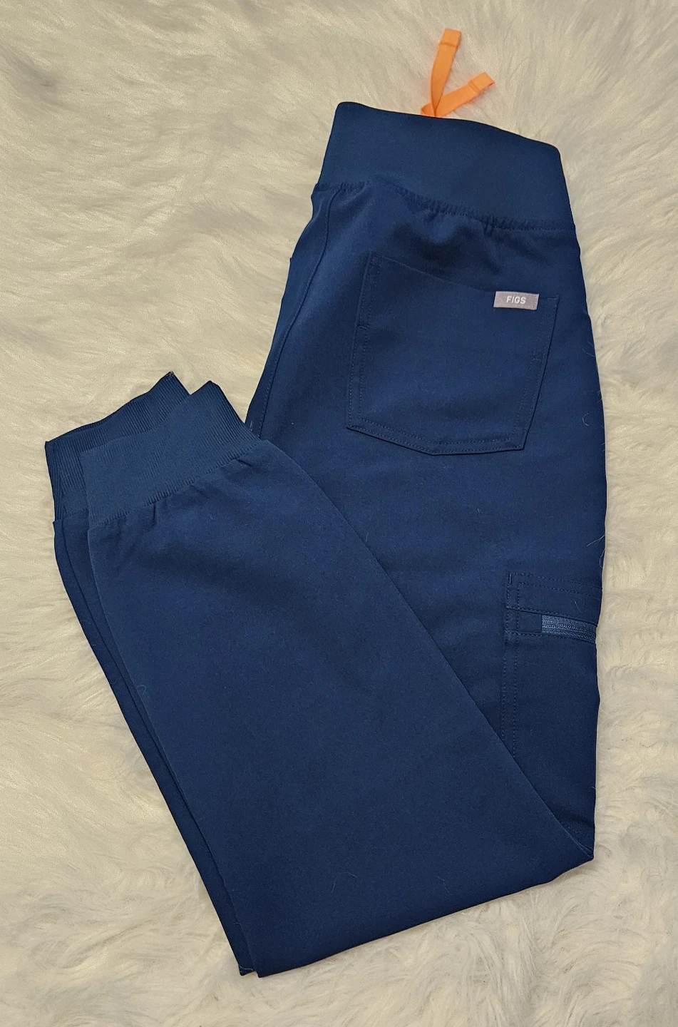 FIGS Teal Blue Scrub Pants Jogger Style - photo 2