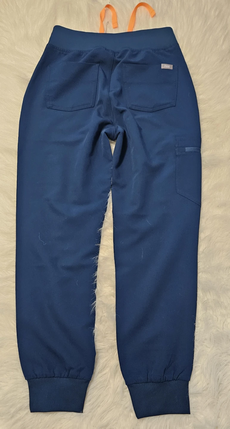 FIGS Teal Blue Scrub Pants Jogger Style - photo 4