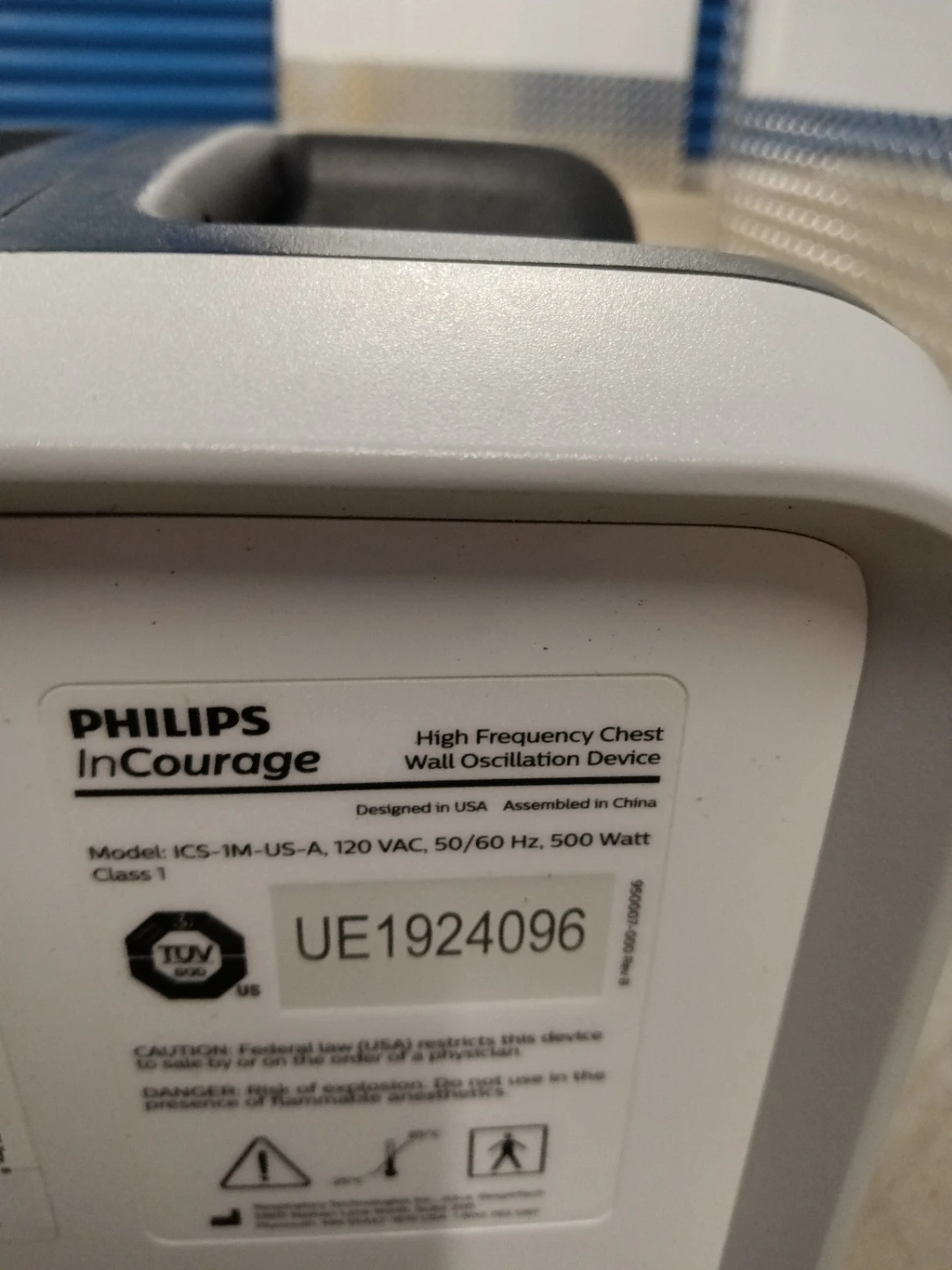 Philips InCourage High Frequency Chest Wall Oscillation Device - photo 4