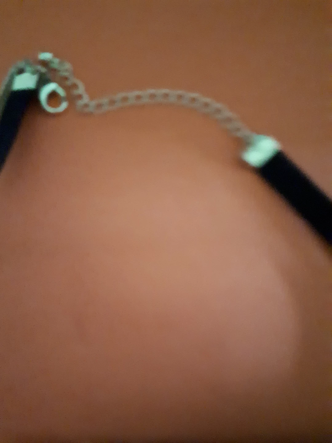 Layered Choker Necklace with Feather Pendant - photo 5