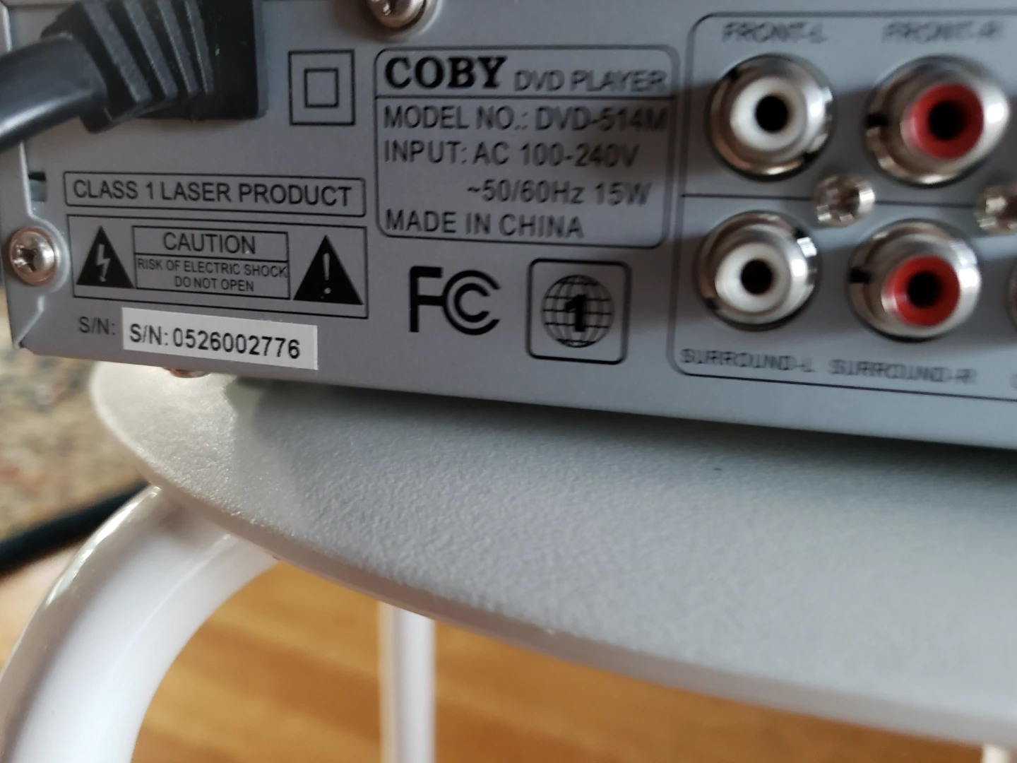 COBY DVD Player - Progressive Scan - photo 4