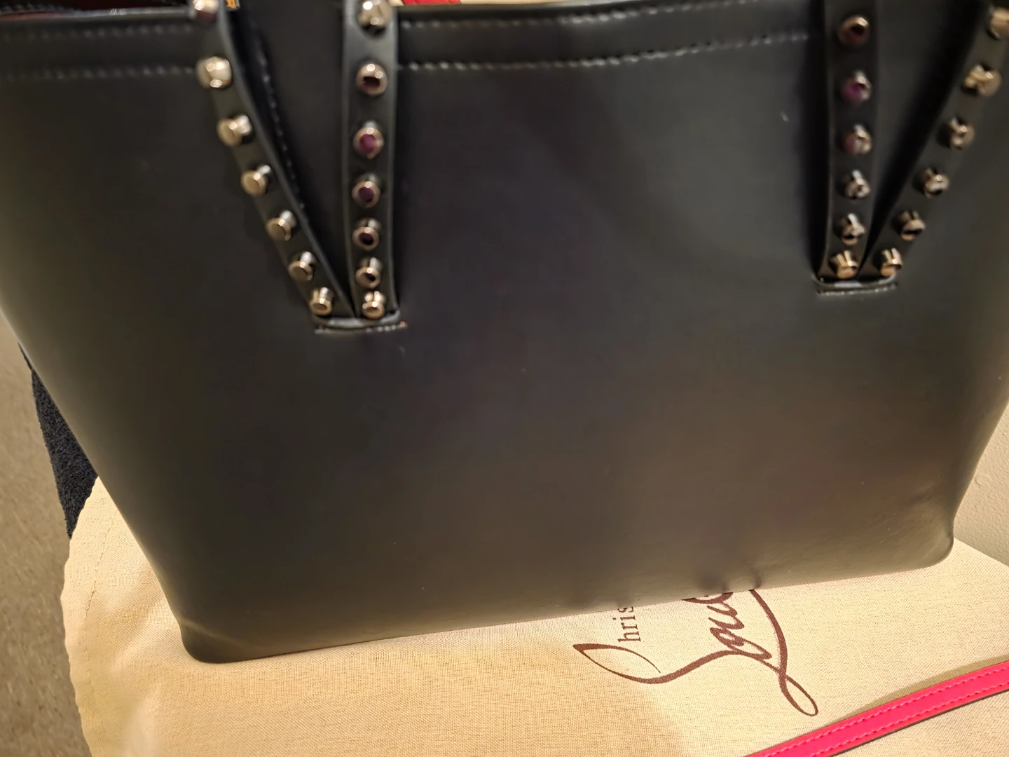 Christian Louboutin Tote Bag and Slides Set - photo 2