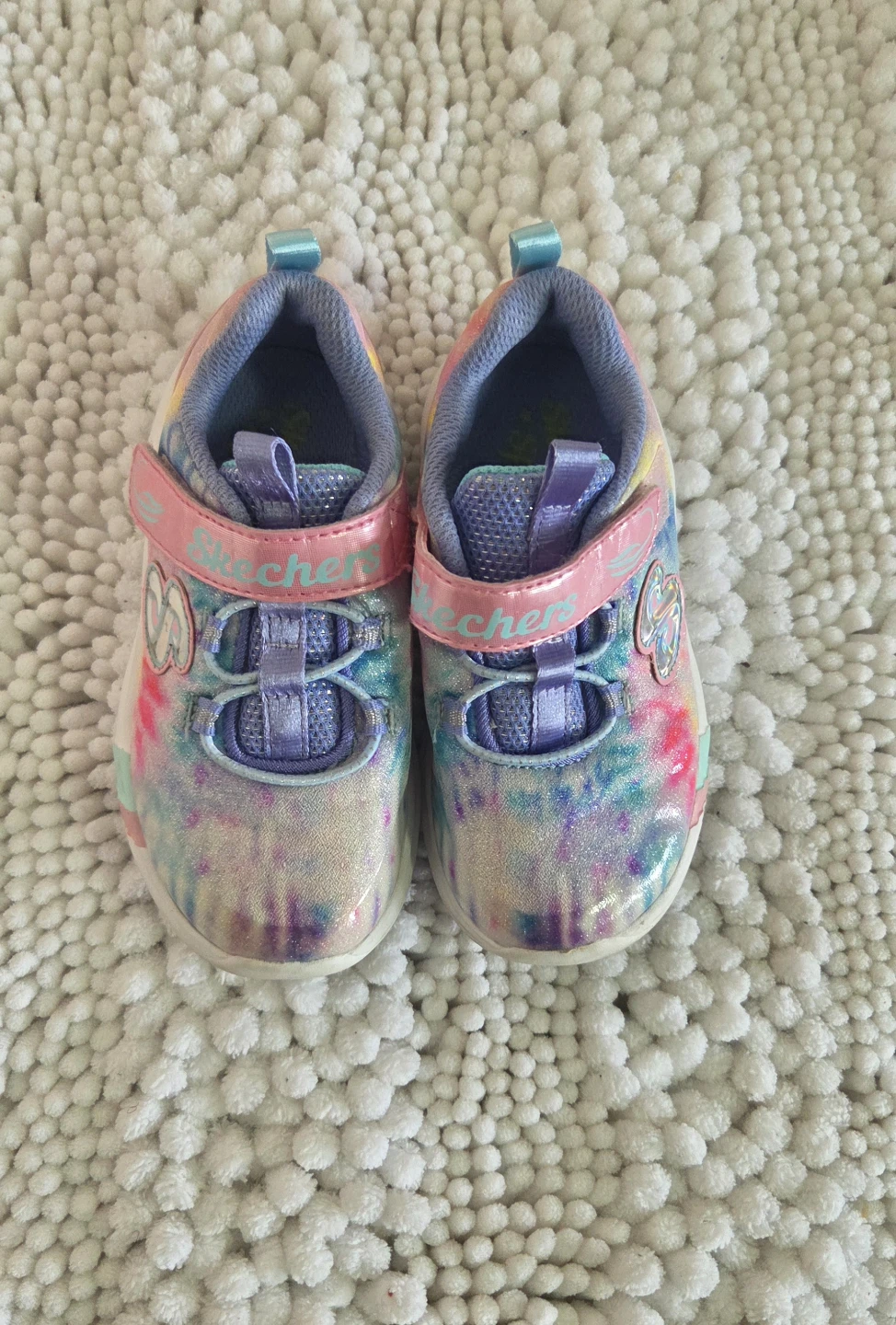 Skechers Toddler Girls Tie-Dye Light-Up Sneakers - photo 2