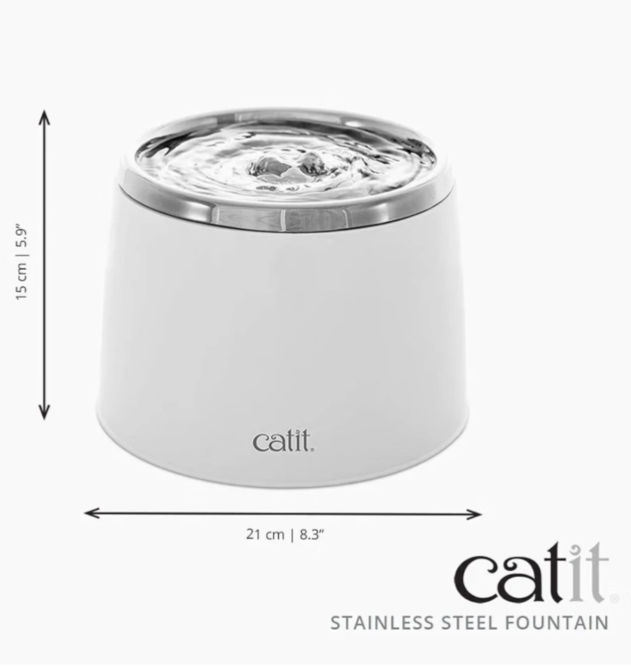 Catit Stainless Steel Fountain