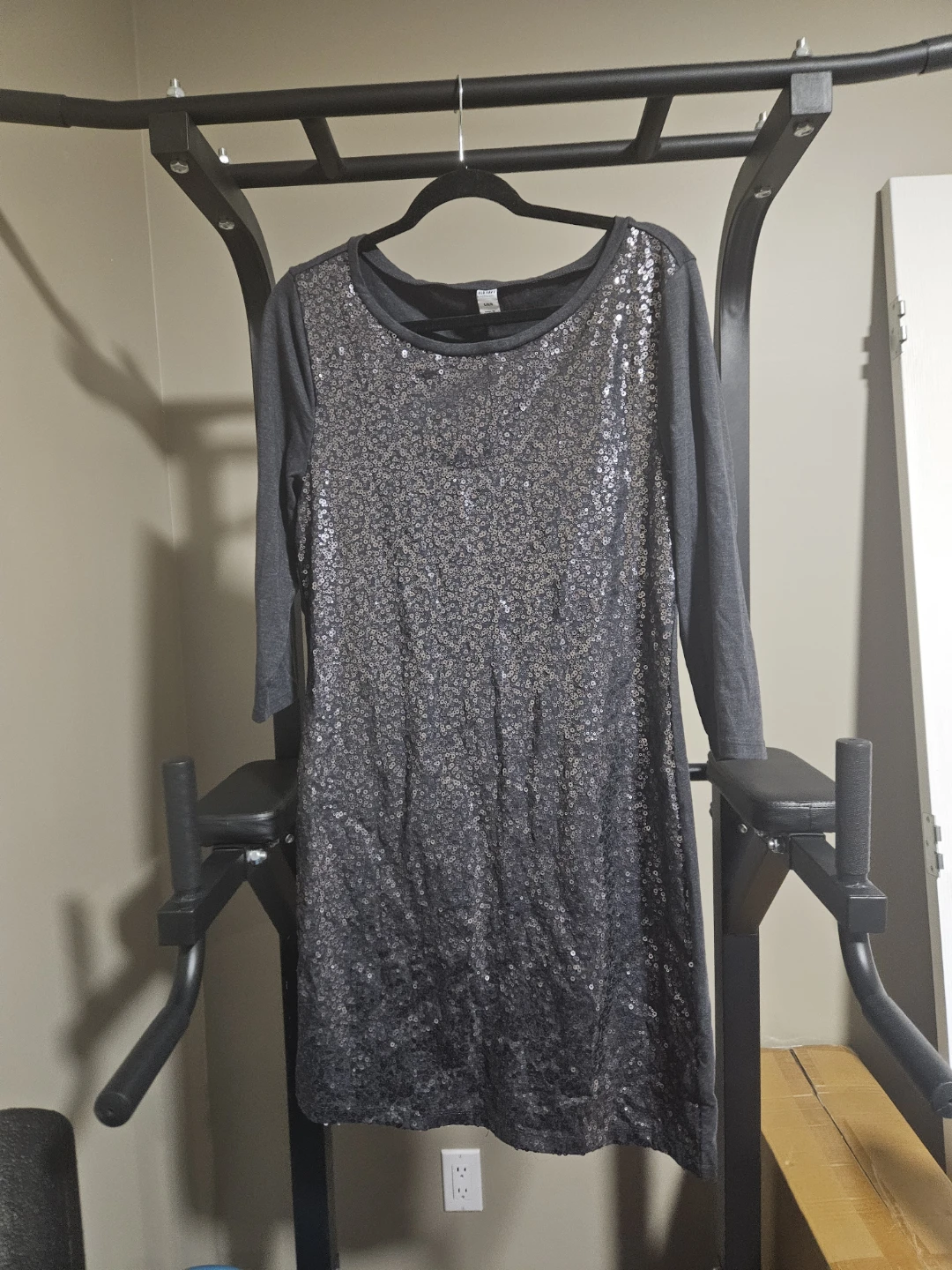 Women's Sequined Half Sleeve Dress - photo 2