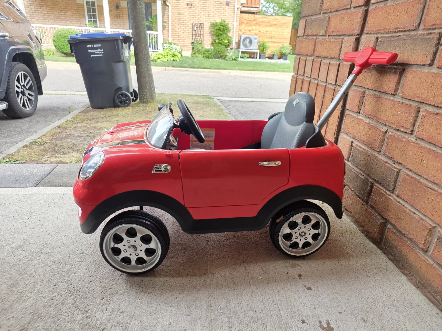 Red Ride-On Push Car
