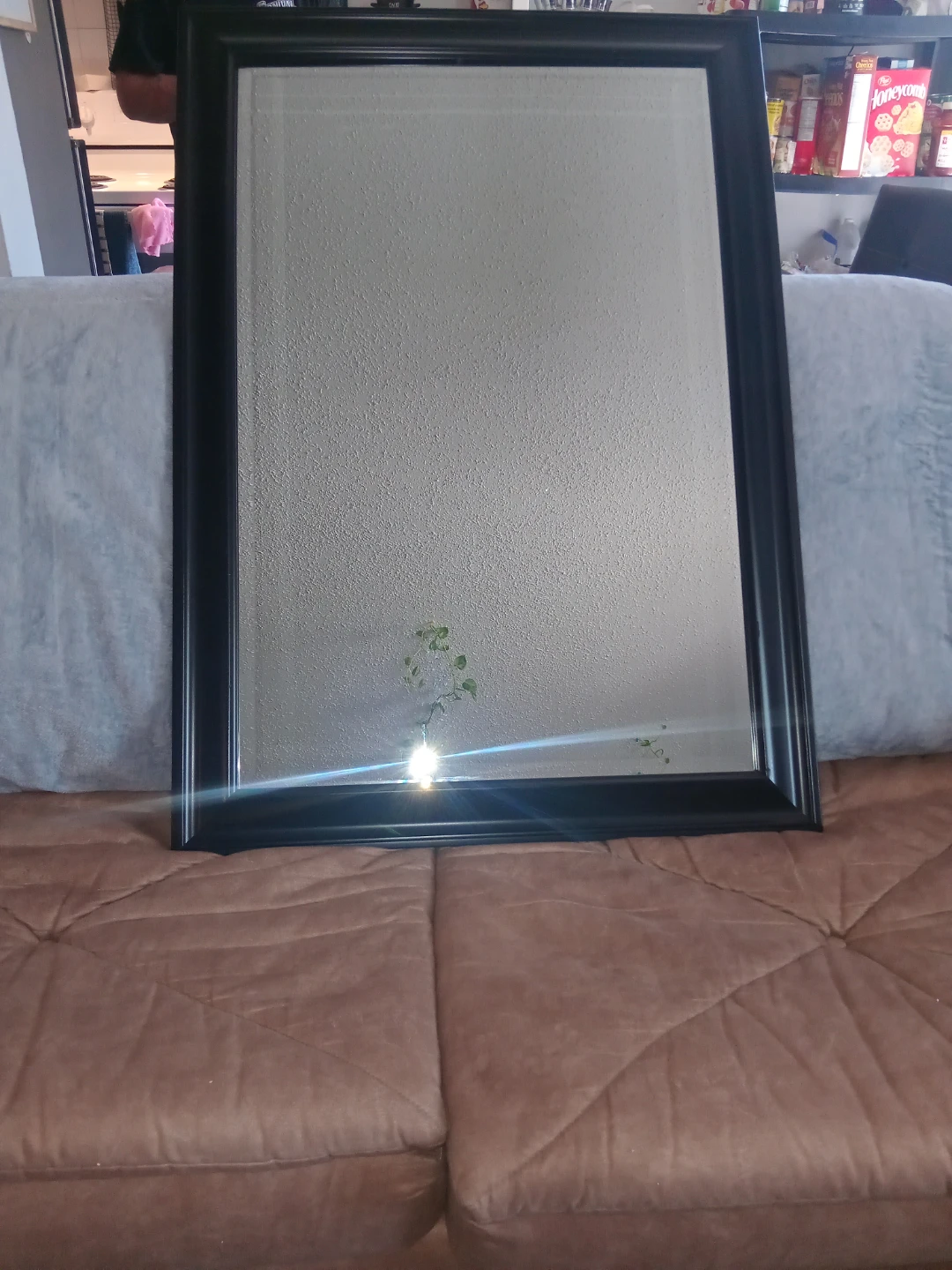 Black Framed Wall Mirror