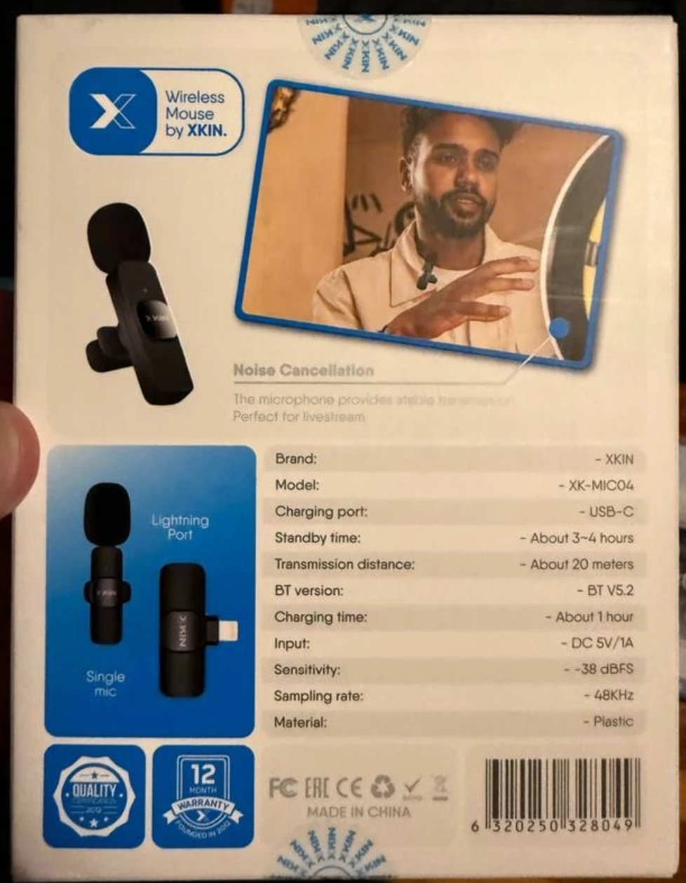 NEW Wireless Lavalier Microphone - photo 2