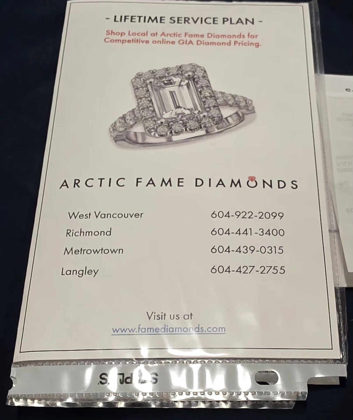 Hidden Halo Ring - 18K Yellow Gold Diamond Ring - photo 4