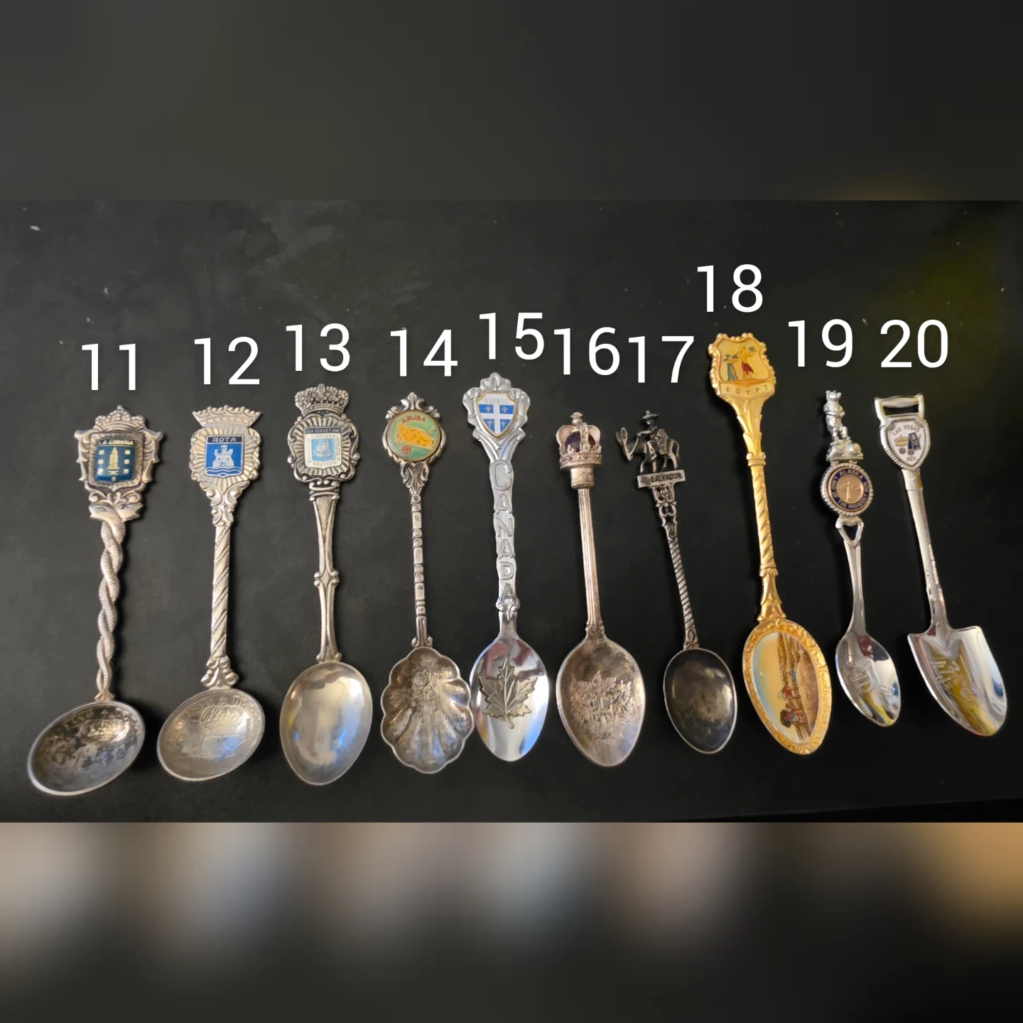 Set of 50 Souvenir Spoons - photo 2
