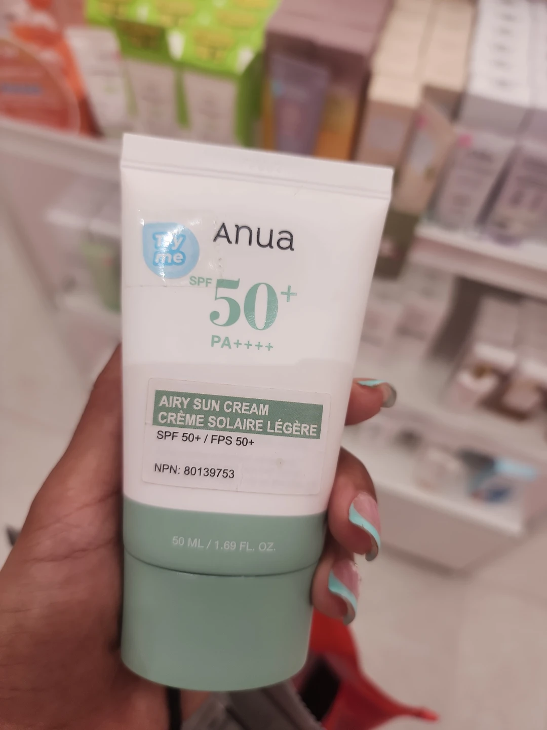 Anua Airy Sun Cream SPF 50+