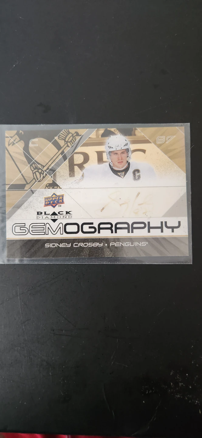 2008-09 Upper Deck Sidney Crosby Gemography Hockey Card
