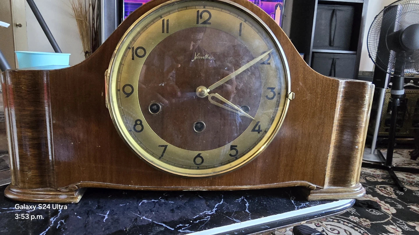 1960-1960 mauthe  clock - photo 2