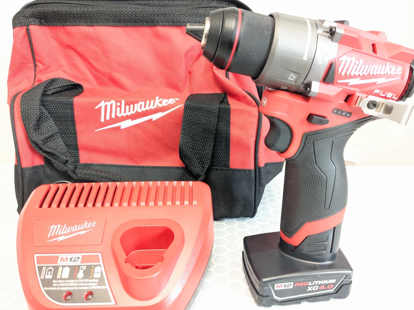 M12 Milwaukee FUEL 1/2" Hammer Drill Combo Kit