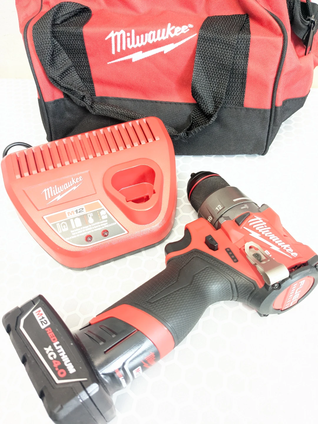 M12 Milwaukee FUEL 1/2" Hammer Drill Combo Kit - photo 5