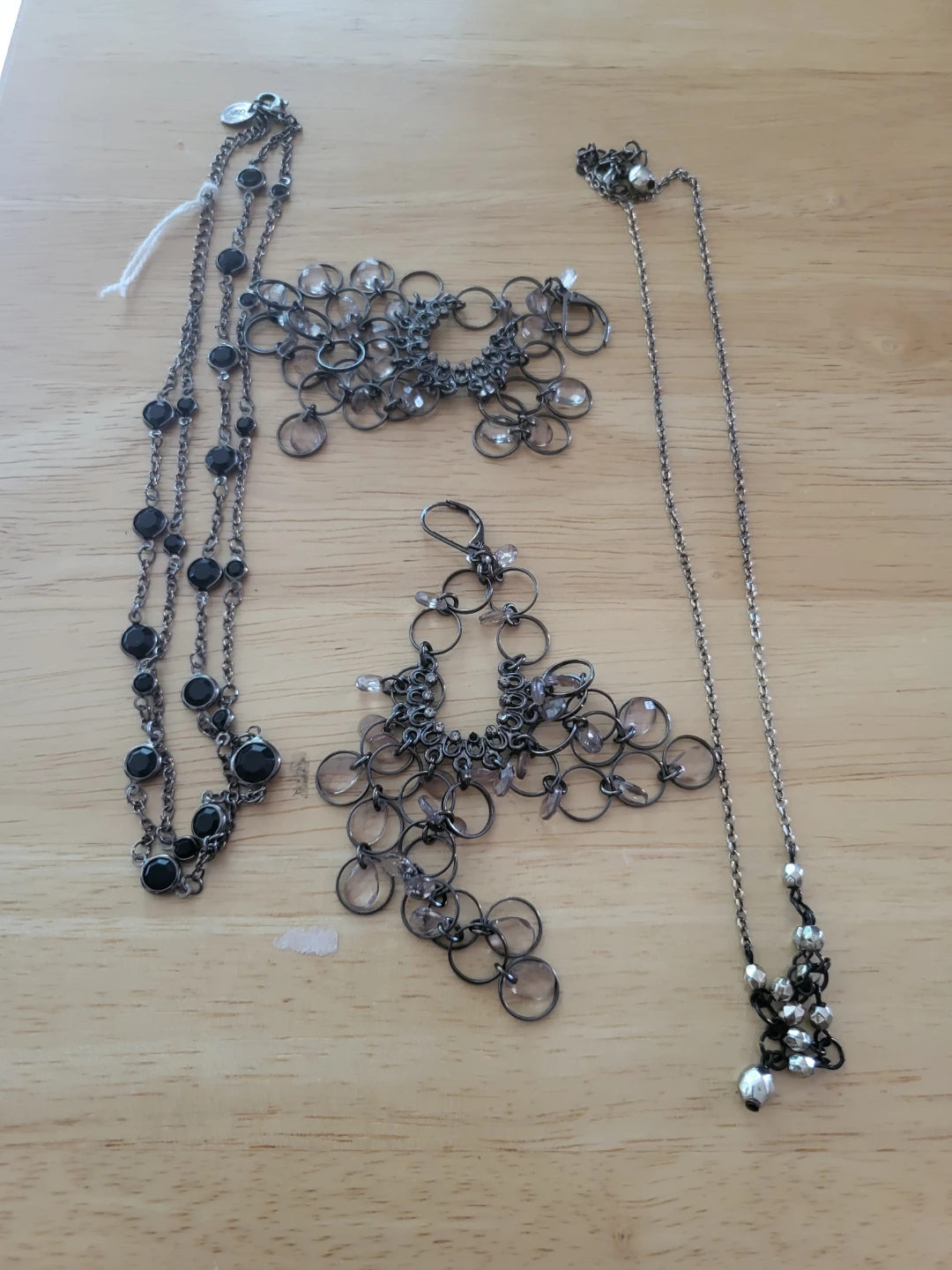 Set of 3 Necklaces and Earrings