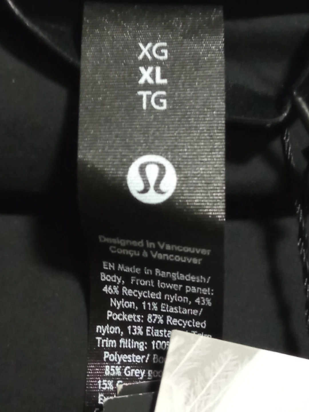 Lululemon Down Jacket - TG
