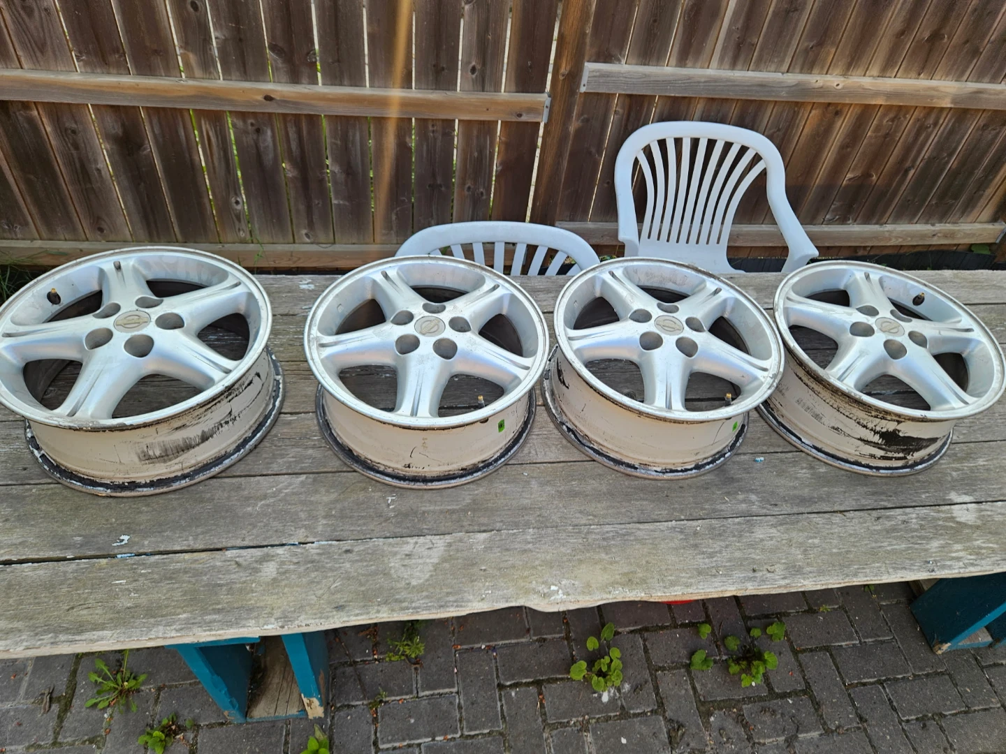 Set of 4 16" Aluminum Rims - photo 2