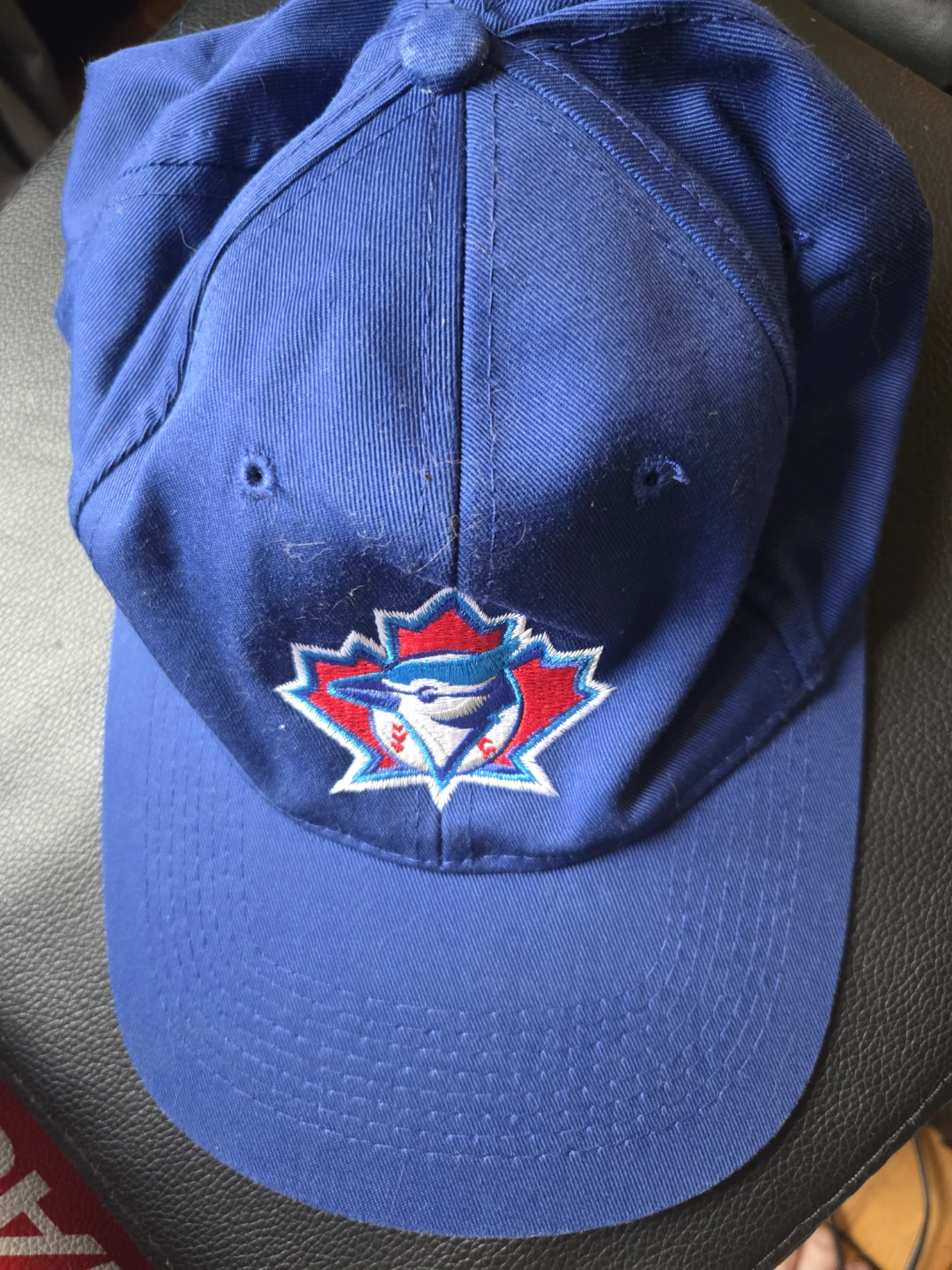 Autographed 1990's Blue Jay Hat Baseball - photo 2