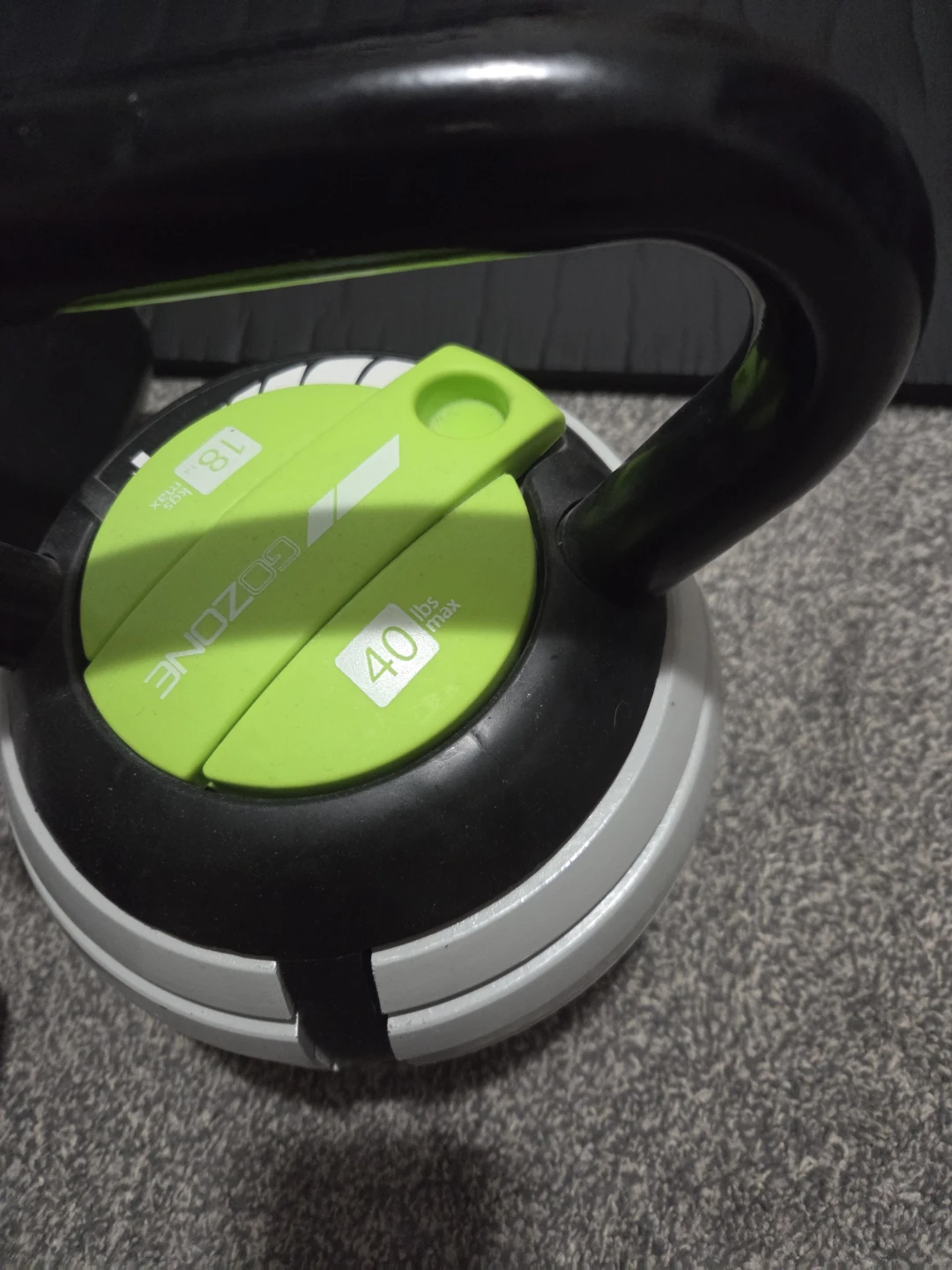 GOZONE Adjustable Kettlebell 40 lbs