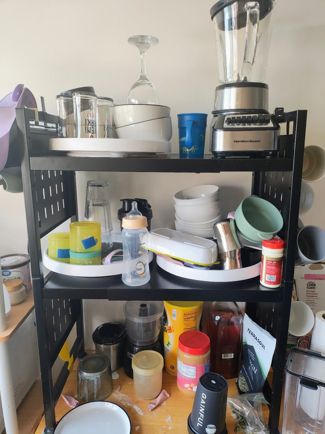 Multifunctional Microwave Oven Rack