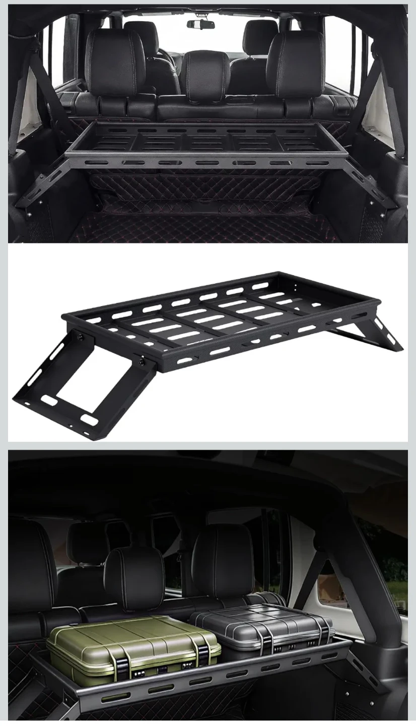 Jeep Wrangler JL Cargo Rack Organizer Shelf