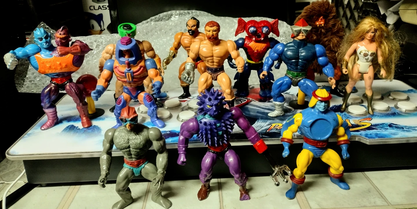 12 Vintage Masters Of The Universe Figures $80 or $10 each