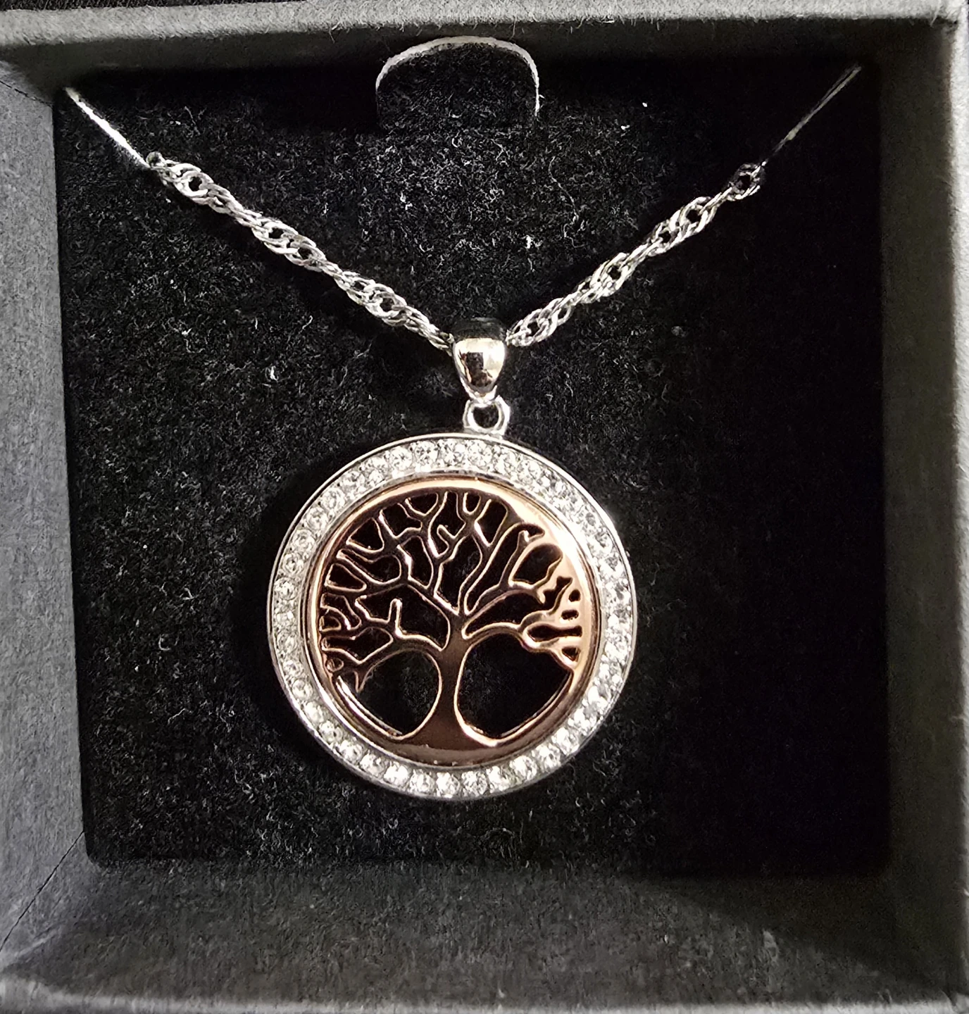 swarovski tree of Life Pendant Necklace with Rhinestones - photo 2