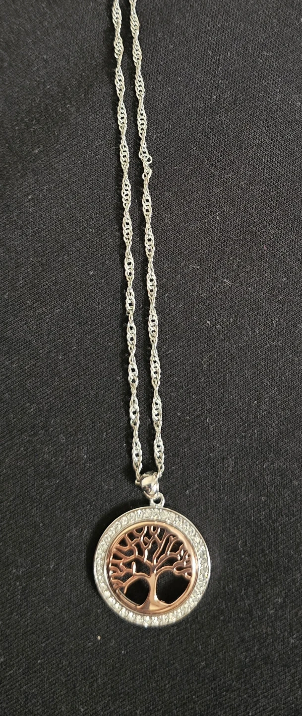 swarovski tree of Life Pendant Necklace with Rhinestones - photo 3