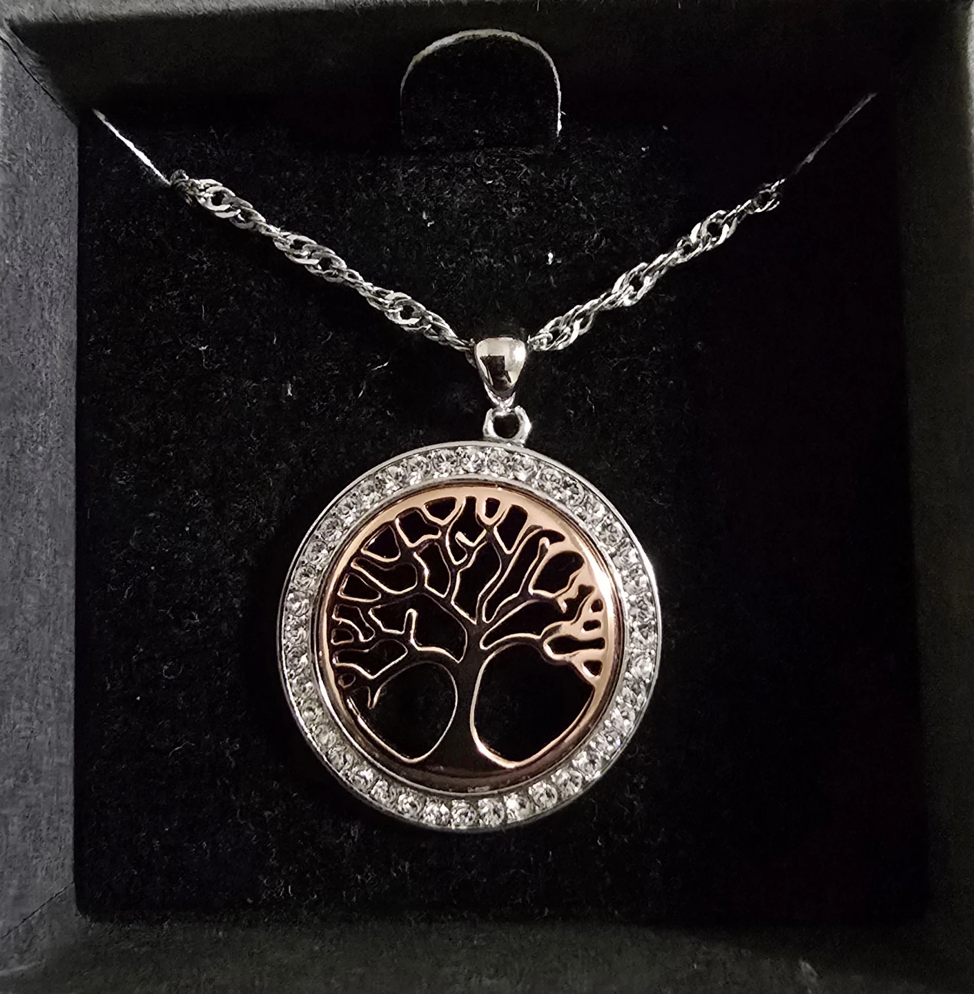 swarovski tree of Life Pendant Necklace with Rhinestones - photo 5