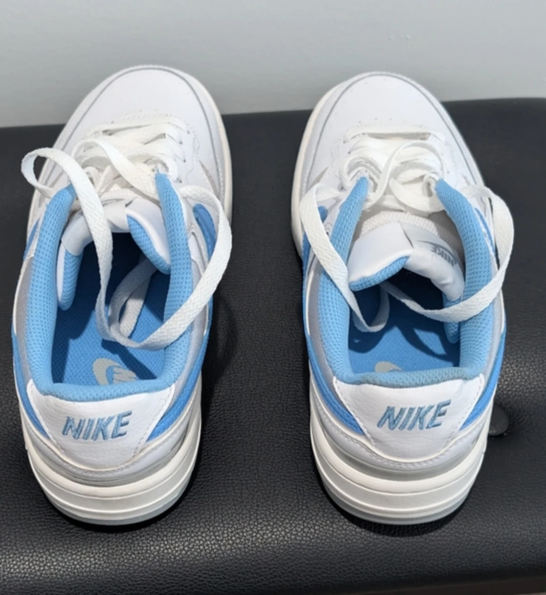 Nike Women's White/Blue Sneakers - photo 3