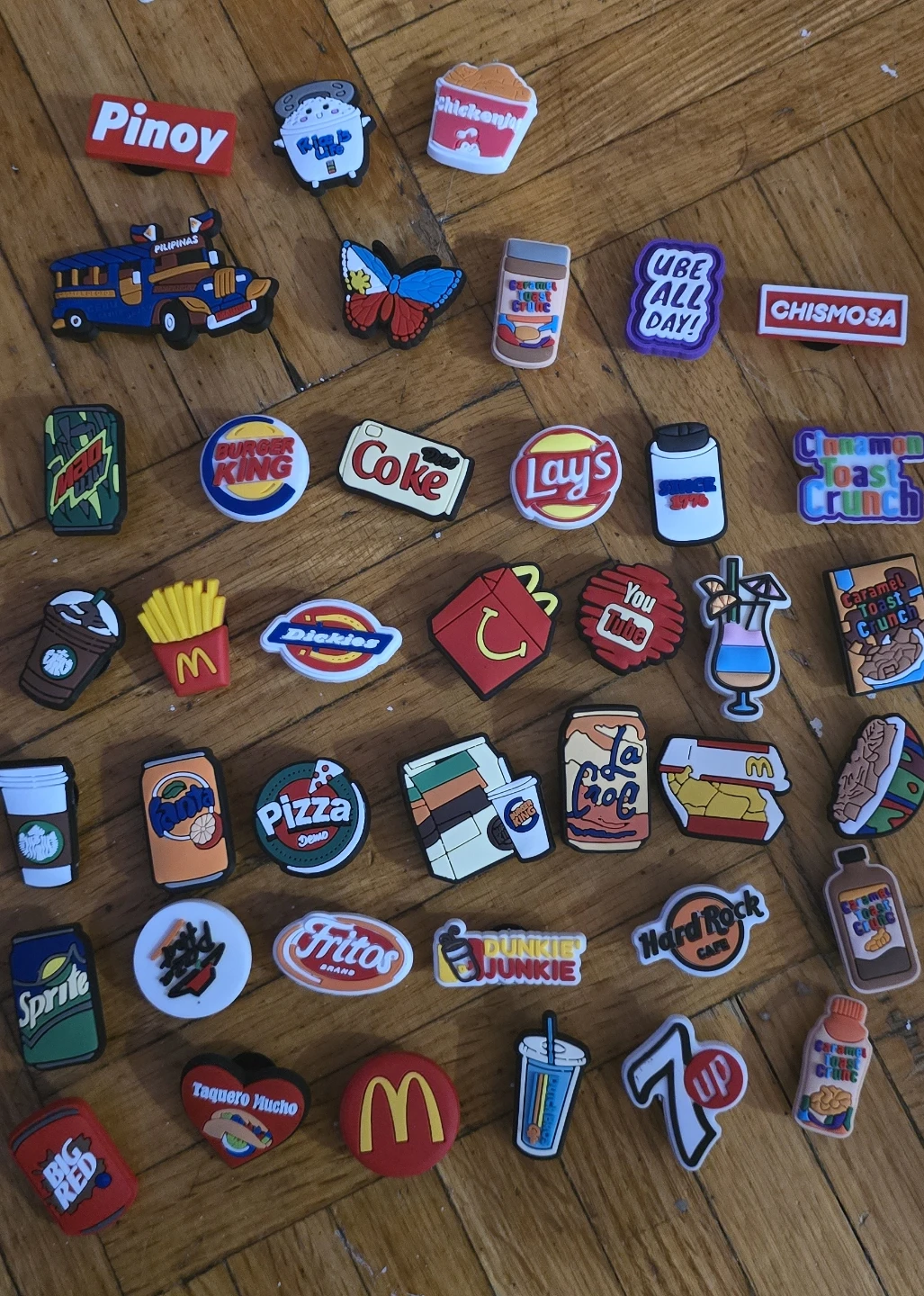BRAND NEW  Food & Drink Brand Shoe Charms
