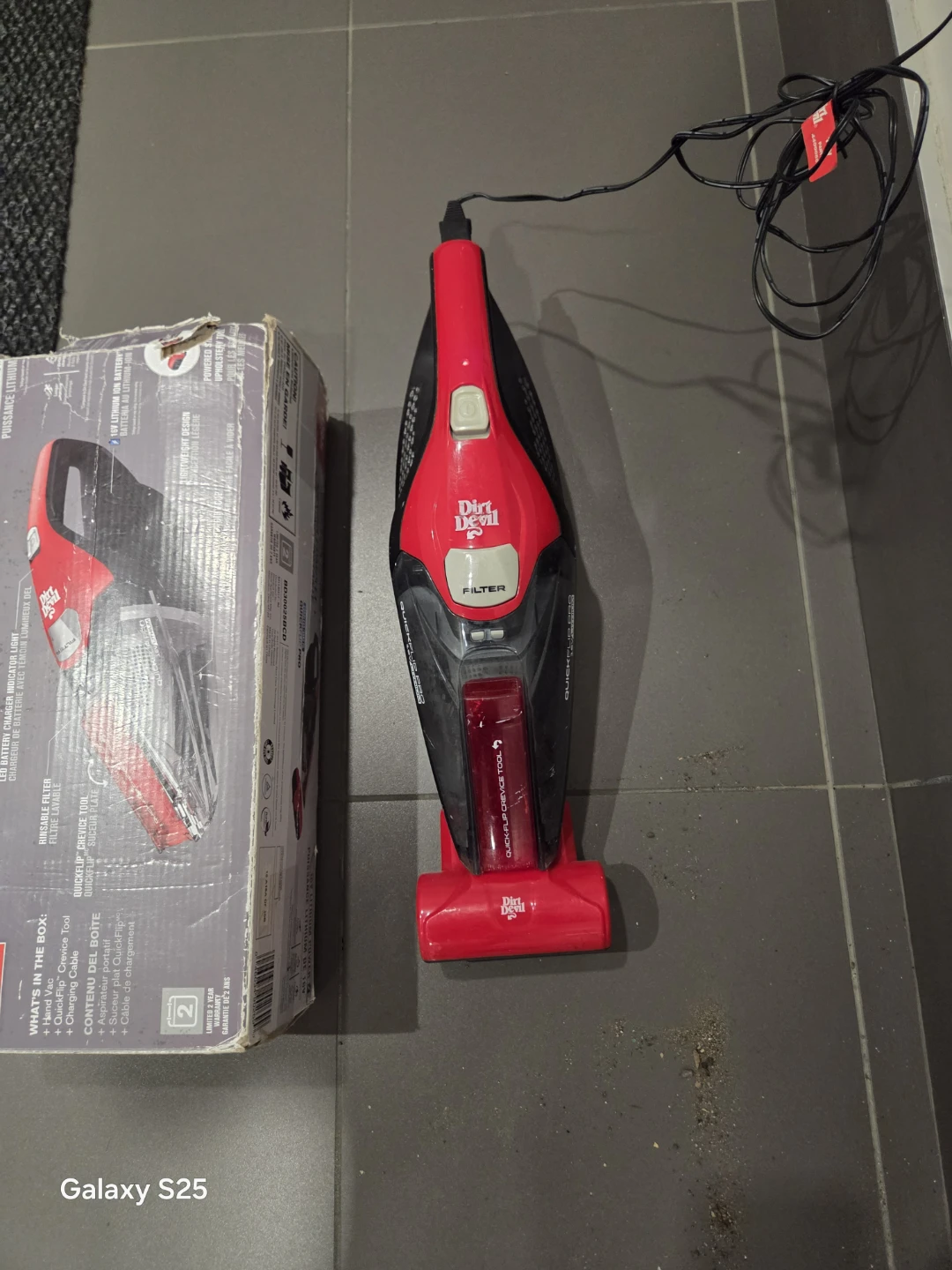 Dirt Devil QuickFlip Pro Handheld Vacuum - photo 4