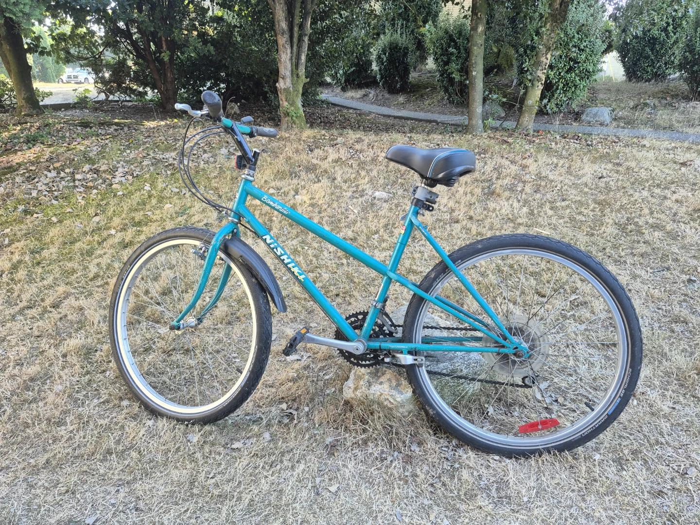 Nishiki Bombardieri Teal Cruiser Bike