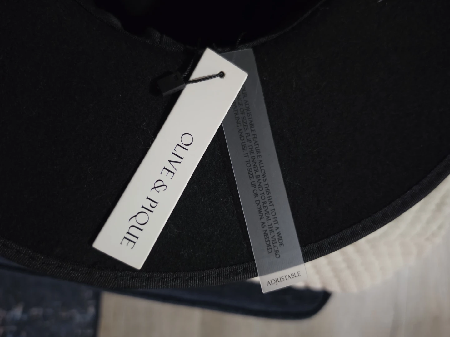 Olive & Pique Black Felt Fedora Hat - photo 4