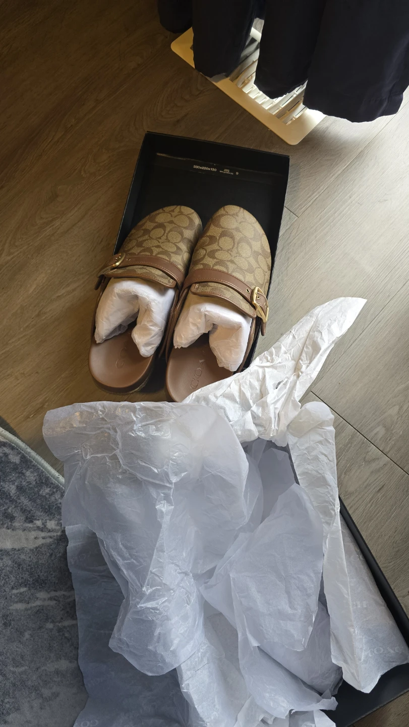Coach Clog Slides