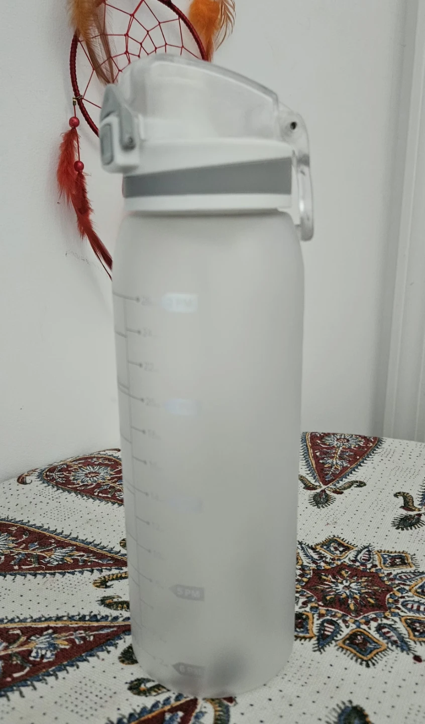 Large Water Bottle with Straw - photo 2