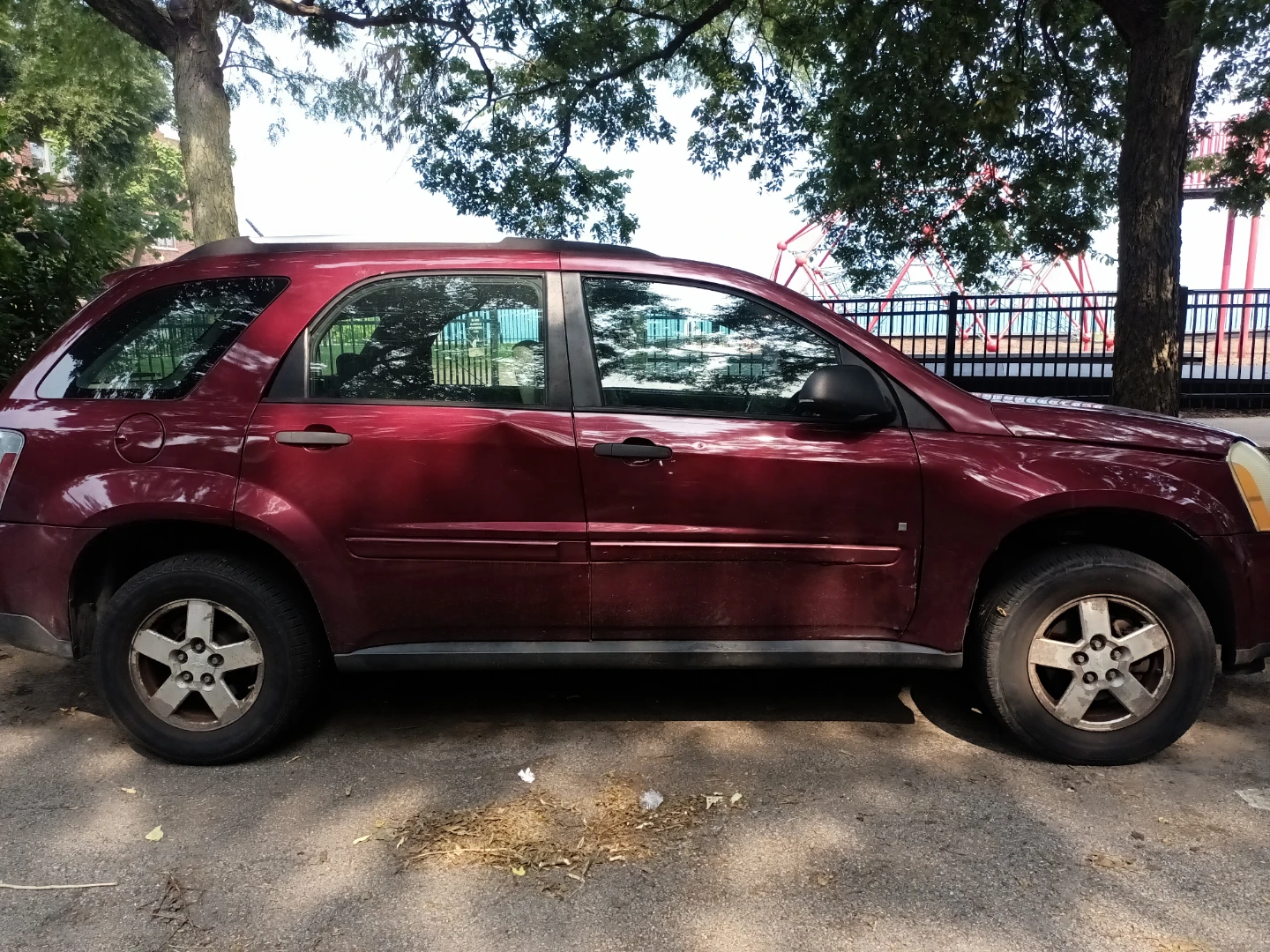 2007 Chevrolet Equinox LS Burgundy - photo 2