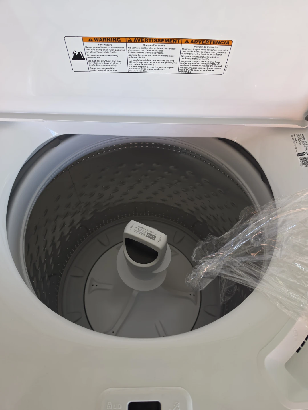 Whirlpool Top Load Washer with 2 in 1 Removable Agitator - photo 2